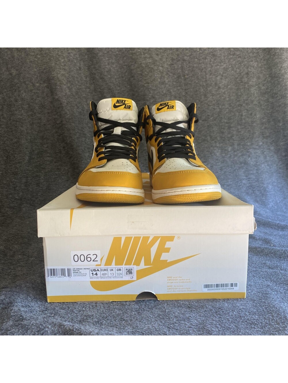 Nike Air Jordan 1 Retro High OG Shoes Womens Size 9.5 Black Satin FD4810-010